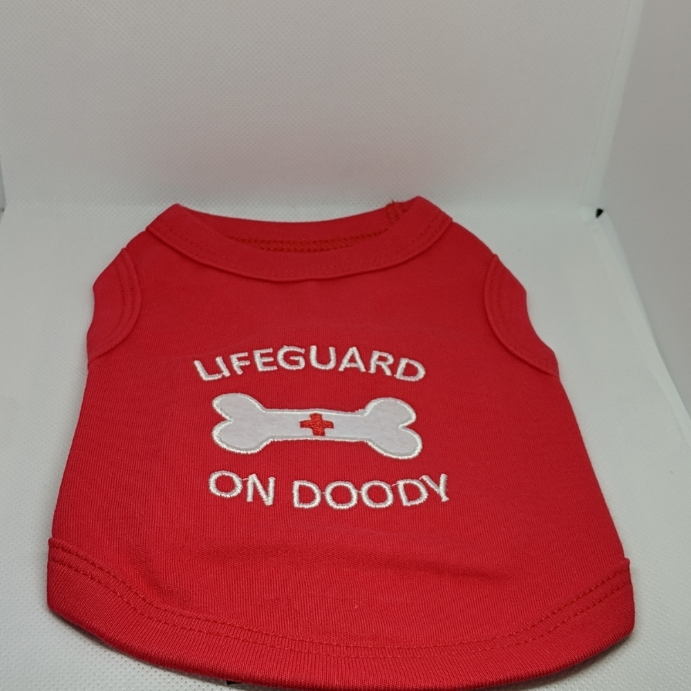 Parisian Pet XS Lifeguard Tee Shirt